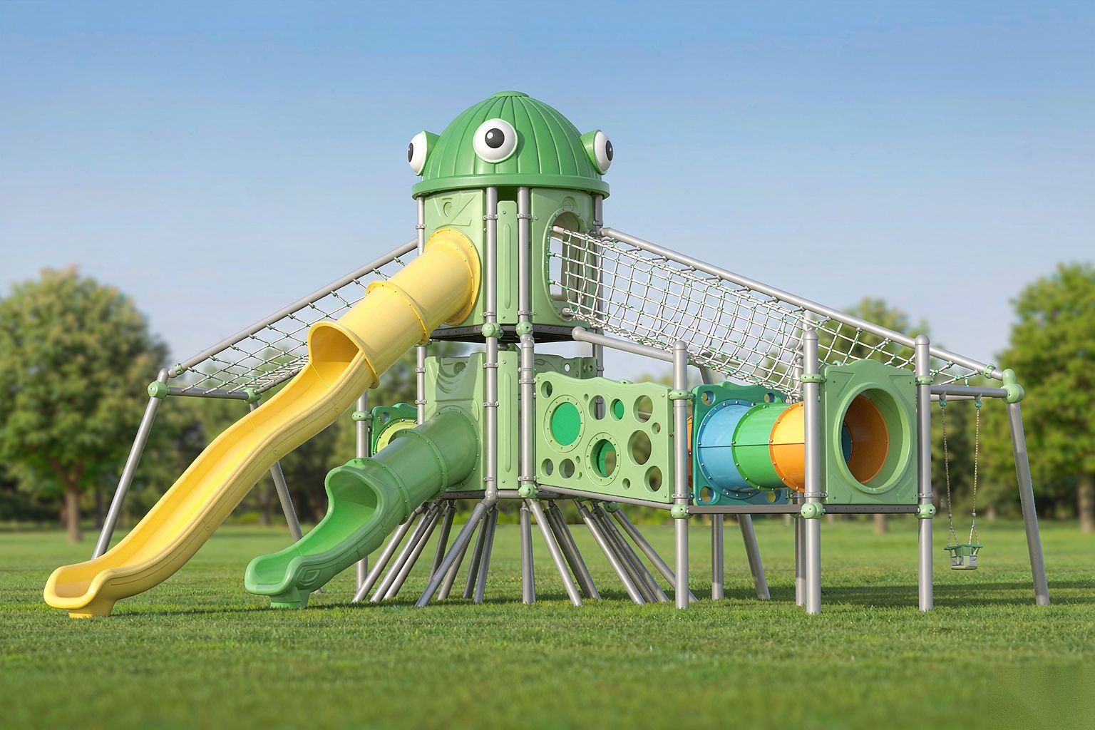 Outdoor playground equipment