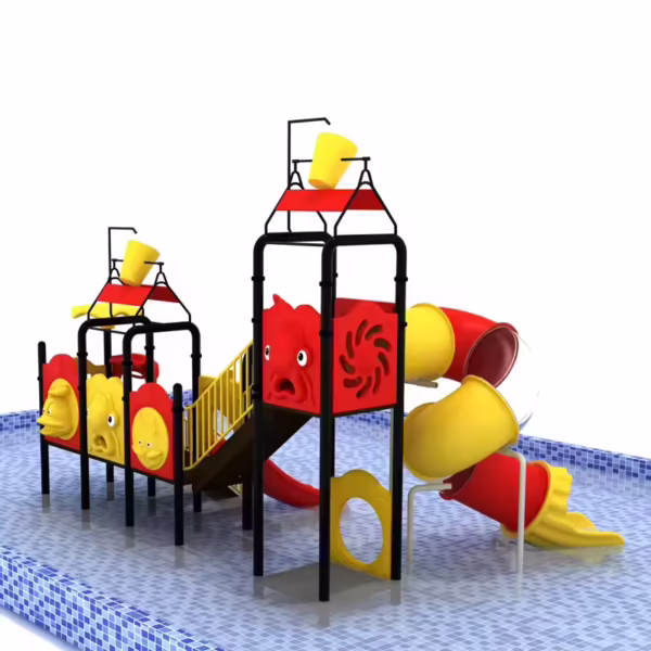 Fun Water Park Pool Slide