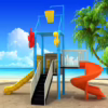 Fun Water Park Pool Slide