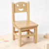 Solid Wood Kindergarten Desk and Chair Set