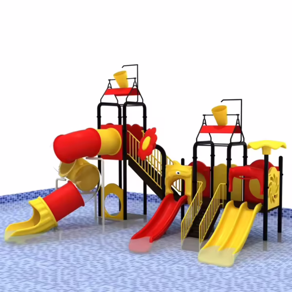 Fun Water Park Pool Slide